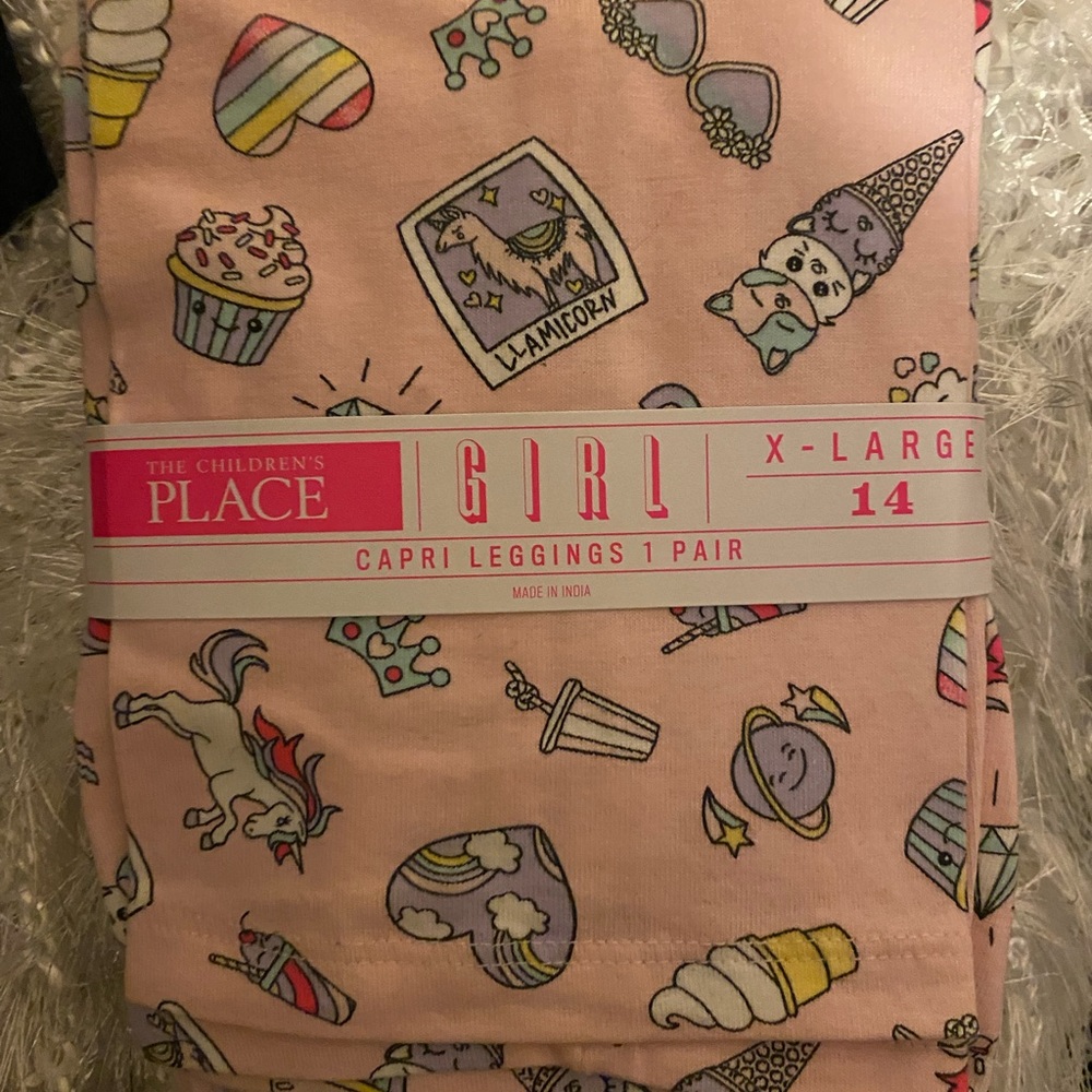 Girls Capri Leggings